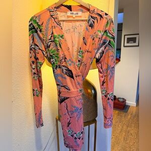 Diane Von Furstenberg Pink Floral Romper 🌺